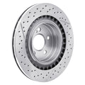 DFC 08-15 Mercedes-Benz C63 AMG Rear Drilled Brake Rotor and Slotted