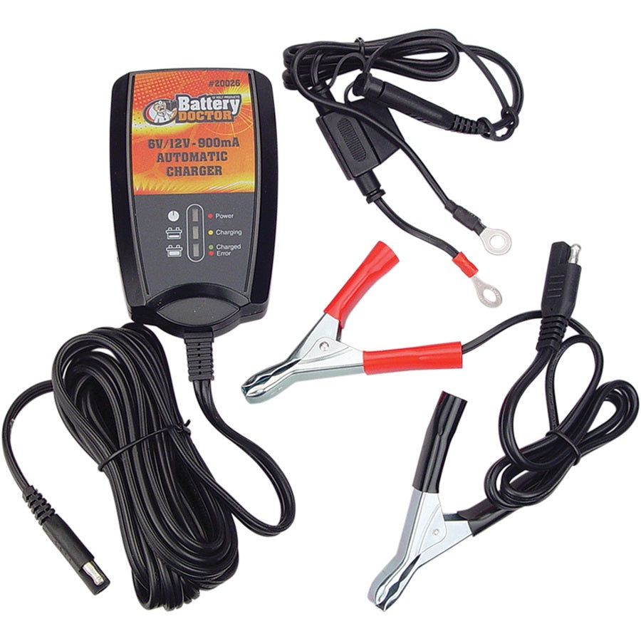 BATTERY DOCTOR 6/12V 900MA CEC CHARGER / MAINTAINER
