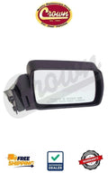 Right Manual, Manual Folding Mirror for 84-96 Jeep XJ Cherokee, MJ Comanche Crown Automotive