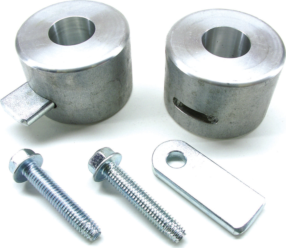 ~(2.4 lbs. 8X3X2)~ TJ Pro LCG Rear Lower Bumpstop Kit W/Spring Retainer 1.75 Tall 97-06 Wrangler TJ TeraFlex