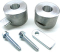 ~(2.4 lbs. 8X3X2)~ TJ Pro LCG Rear Lower Bumpstop Kit W/Spring Retainer 1.75 Tall 97-06 Wrangler TJ TeraFlex