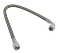 Fragola -8AN Hose Assembly Straight x 90 Degree Steel Nut 20in