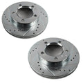 Power Stop 94-96 Ford Bronco Front Evolution Drilled & Slotted Rotors - Pair