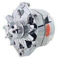 ALT GM 12SI CHROME 100A 6 GRV PULLEY & CONE 1 OR 3 WIRE