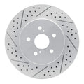 R1 04-09 Lexus Rx350 Front Left Drilled & Slotted Geoperformance Rotor