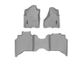 WeatherTech Grey Front and Rear Floorliners Fits -20-24 Dodge RAM 461545-1-4