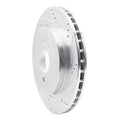 DFC 05-11 Cadillac CTS Rear Right Drilled & Slotted Silver Brake Rotor
