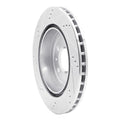 DFC 05-11 Cadillac CTS Rear Right Drilled & Slotted Silver Brake Rotor