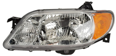 LH HEADLAMP ASSY COMPOSITE; 4DR SDN; W/ALUMINUM BEZEL; PROTEGE 0103