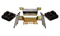 Energy Suspension 88-94 GM Blazer 4WD K Series Black Motor and Transmission Mounts; Zinc Finish