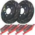 EBC Racing 08-16 Mitsubishi Lancer Evo X SG Series One Piece Rear Rotors