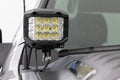 LED Light | Ditch Mount | 2" Black Pair | White DRL | Chevy 1500 (2007-2013)