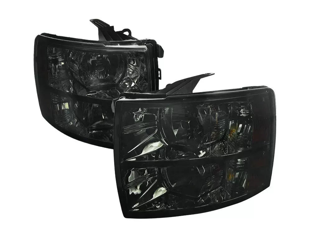 CRYSTAL HOUSING HEADLIGHTS SMOKE