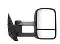 0712 GM SILVERADO/SIERRA RH MANUAL FOLDAWAY OE MIRROR TXTURED BLK EXTENDABLE TOWING DUAL GLASS
