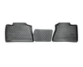 ~(5 lbs. 39X26X3)~ Profile Floor Liners 2nd Row Black Silverado/Sierra 15/25/3500 Dbl Cab 2014-2018