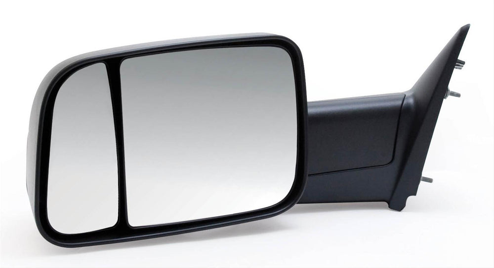 0912 DODGE RAM 1500/1012 RAM 2500/3500 LH MANUAL FOLDAWAY OE MIRROR BLACK W/TO