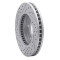 DFC 90-97 Buick Park Avenue Front Right Drilled & Slotted Geoperformance Rotor