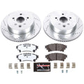 Power Stop 14-15 Lexus IS250 Rear Z26 Street Warrior Brake Kit