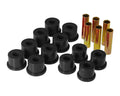 Prothane GM Rear Spring & Shackle Bushings (w/ 1.5in OD Frame Shackle Bush) - Red