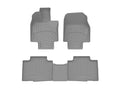 WeatherTech Grey Front Rear FloorLiner HP Fits -20-25 Highlander 461609-1-2IM
