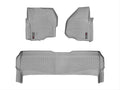 WeatherTech Grey Front and Rear Floorliners Fits -20-16 F-250 F-350 F-450 F-550 465841-463052