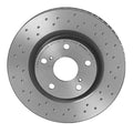 Brembo 07-11 Camry/17-18 Corolla iM/06-18 RAV4 Front Premium Xtra Cross Drilled UV Coated Rotor