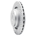 DFC 05-23 Chrysler 300 Rear Left Drilled & Slotted Geoperformance Rotor