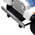 This stainless steel front bumper from Rugged Ridge fits 55-86 Jeep CJ.
