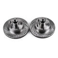 Power Stop 75-77 Pontiac Ventura Front Right Evolution Drilled & Slotted Rotor
