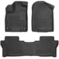 1924 PASSPORT FRONT & 2ND ROW WEATHERBEATER FLOOR LINER BLACK