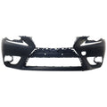 CAPA FRT BUMPER COVER SEDAN; W/O HEADLAMP WASHER; W/PARK DISTANCE SENSORS; PRIME LEXUS IS200T 1616