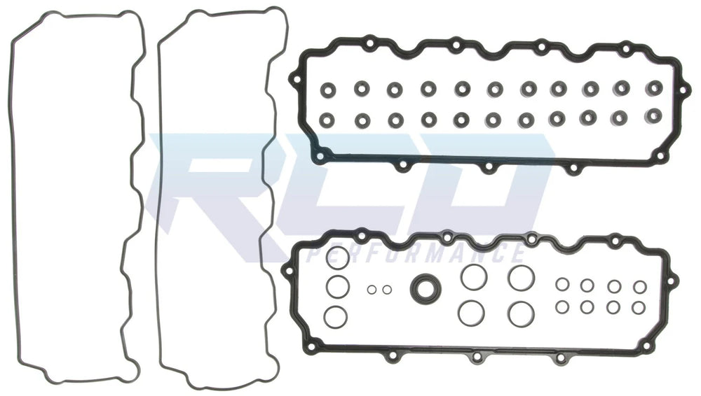 ~(1 lbs. 24X8X1)~ Valve Cover Set Ford Truck V8 363 (6.0L) Diesel (Powerstroke) 2003-2010 Upper and Lower