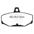 EBC 96-00 Ac Ace 5.0 Greenstuff Rear Brake Pads