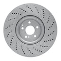 DFC 08-21 Mercedes-Benz C63 AMG Front Drilled GeoSPEC Coated Rotor