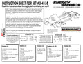 Energy Suspension - Body Mount Set - 3.4138G