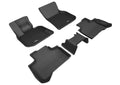 3D MAXpider 2018-2020 BMW X3 (G01)/X4 (G02) Kagu 1st & 2nd Row Floormats - Black
