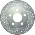 StopTech Select Sport 92-02 Cadillac Eldorado Left Slotted & Drilled Sport Brake Rotor - Rear