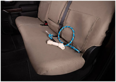 2121 PASSPORT POLYCOTTON SEATSAVER CUSTOM FRONT ROW SEAT COVERS TAUPE