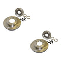 Hub & Rotor Assembly for 1978-81 Jeep CJ-5, CJ-6, CJ-7 w/ 6-Bolt Flange, L or R Crown Automotive