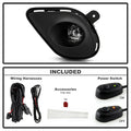 Spyder 15-19 Dodge Charger SRT OEM Full LED Fog Lights w/ Universal Switch (FL-DCH15-SRT-C)