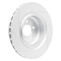 R1 Concepts Hi-Carbon Alloy GEOMET Coated Rotor - Slotted Fits Chrysler 300
