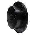 R1 04-04 Pontiac GTO Rear Left Drilled & Slotted Black Brake Rotor