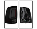 Spyder 13-14 Dodge Ram 1500 Light Bar LED Tail Lights - Black Smoke ALT-YD-DRAM13V2-LED-BSM
