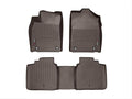 WeatherTech Cocoa Front and Rear Floorliners Fits -20-15 ES 47476-1-3