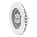 DFC 88-94 Chevrolet C1500 Front Right Drilled & Slotted Silver Brake Rotor