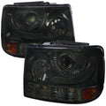 1 PC PROJECTOR HEADLIGHT - SMOKED (