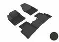3D MAXpider 2016-2020 Toyota Prius/Prius Prime Kagu 1st & 2nd Row Floormats - Black
