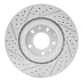 R1 04-11 Mazda Rx-8 Front Right Drilled & Slotted Geoperformance Rotor