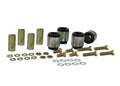 Control arm - upper bushing 4 Shell Bushings 4 Tubes 8 Bolts 14 Washers 4 Nuts Install Guide Grease