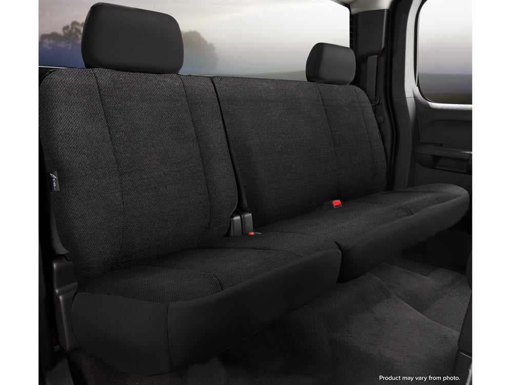 0713 SILVERADO/SIERRA 1500 TRS REAR SEAT COVER BLACK